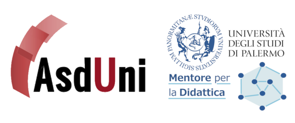 Logo ASDUNI e UNiPA - Mentore